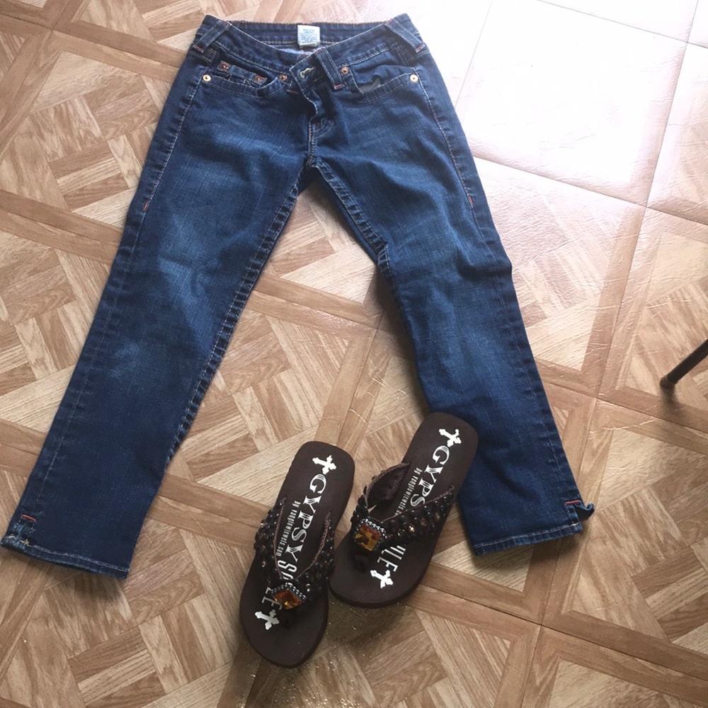 True Religion Crop W 27/ 24 L